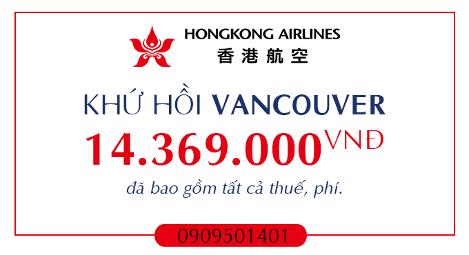 Vé máy bay giá rẻ đi Vancouver