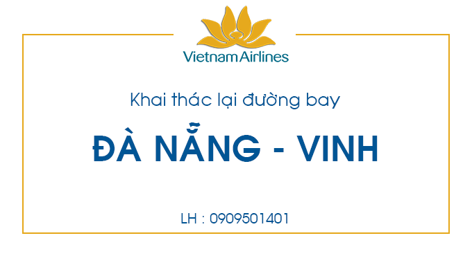 Vé máy bay Đà Nẵng - Vinh